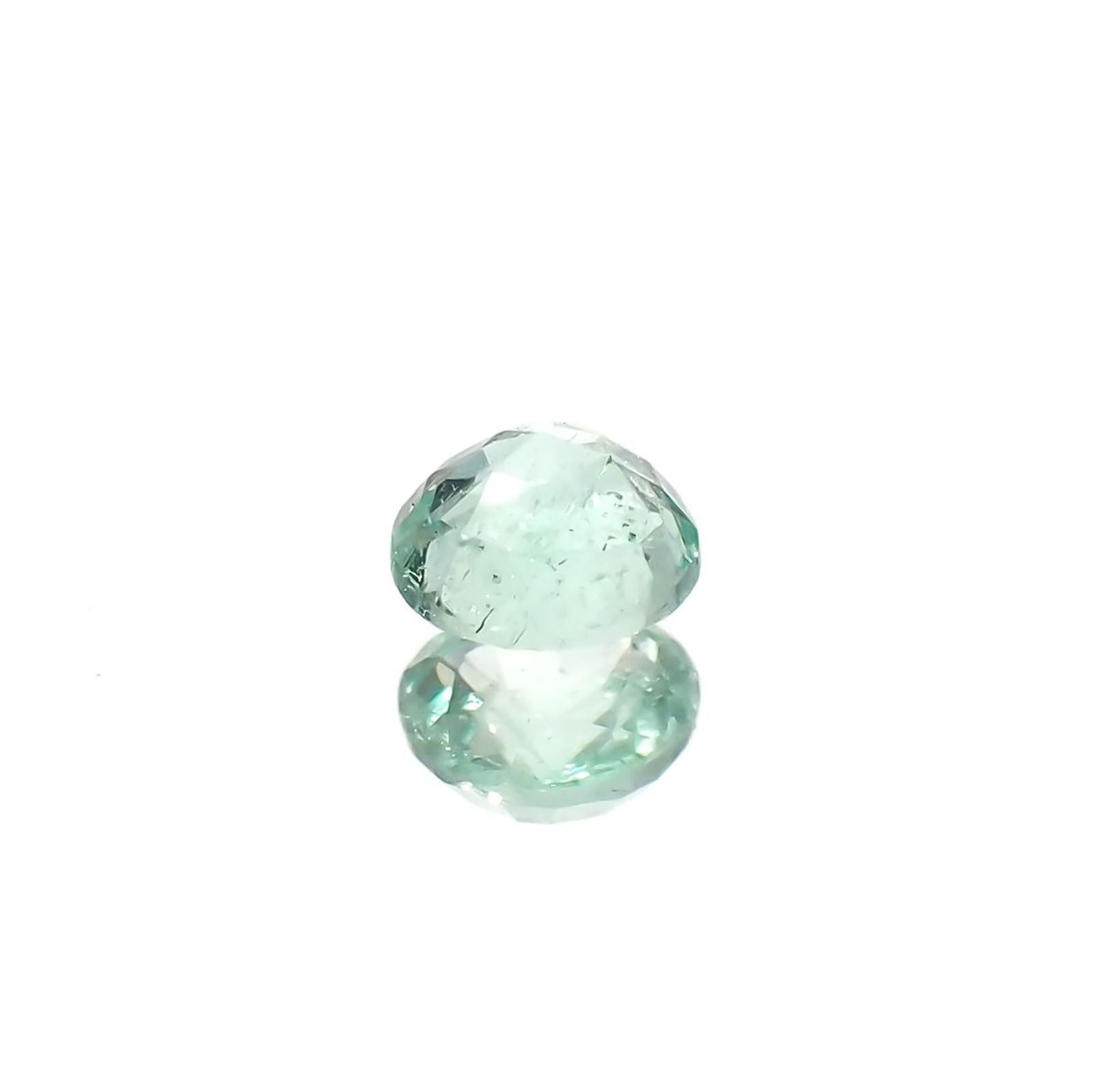 パステルカラーエメラルド コロンビア産 0.18ct / 3.5x3.5mm前後 [240225939]