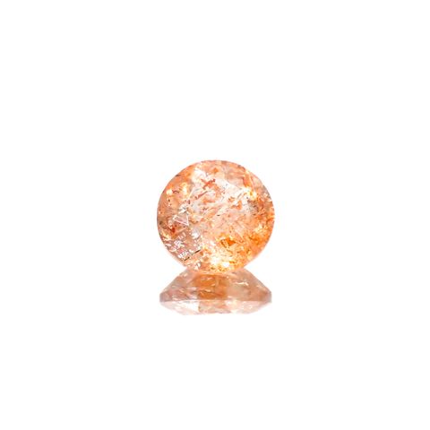 イリュージョンサンストーン タンザニア産 1.46ct[240728538]7.8x7.8mm前後