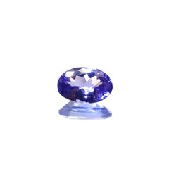 タンザナイト(宝石名タンザナイト)タンザニア産 0.44ct 識別済[240628336]5.8x3.8mm前後