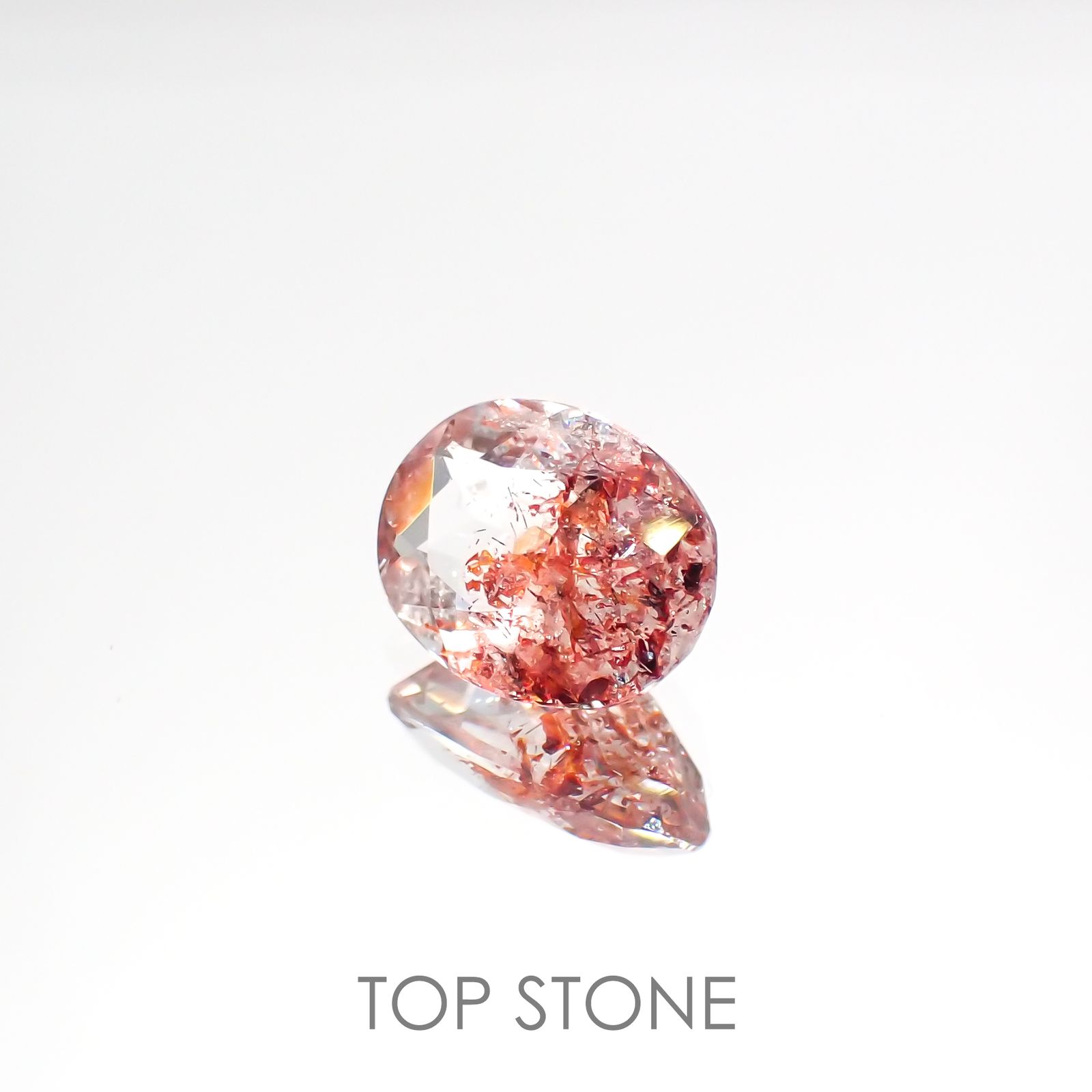 ファイヤークォーツ ナイジェリア産 1.76ct[220114752]9.4x7.3mm前後