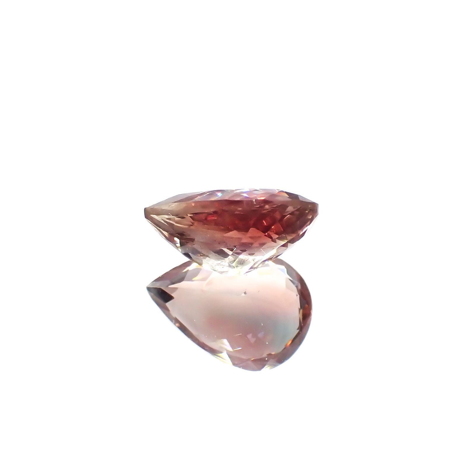 パーティカラーオレゴンサンストーン アメリカ・オレゴン州産 1.76ct[230722833]10x7mm前後