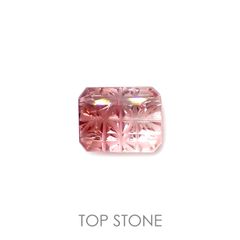 ◇甲州貴石切子Plus Three◇バイカラートルマリン カード付き(宝石名トルマリン)ルワンダ産 1.59ct 識別済[220114592]7.4x5.8mm前後