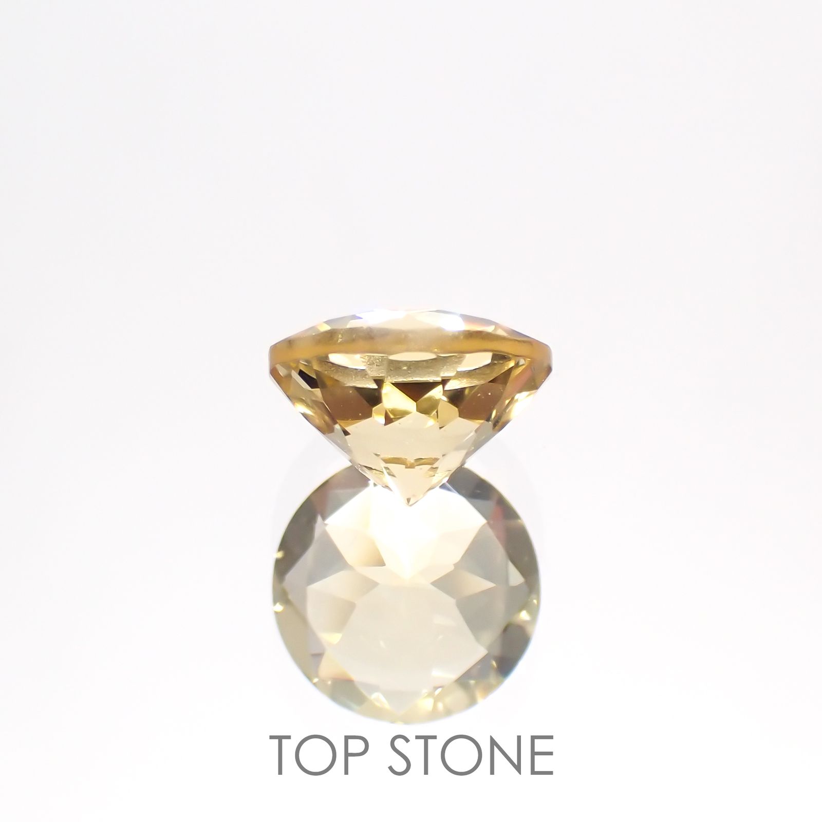 イエローベリル(宝石名イエロー・ベリル)ブラジル産 1.16ct 識別済[211113648]6.9x6.9mm前後