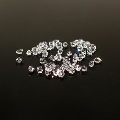 ◇メレセット◇ハーキマーダイヤモンド 原石 アメリカ・ニューヨーク州産 1.75ct / 1.7-2.5x1.2-1.7mm前後 [260231704]