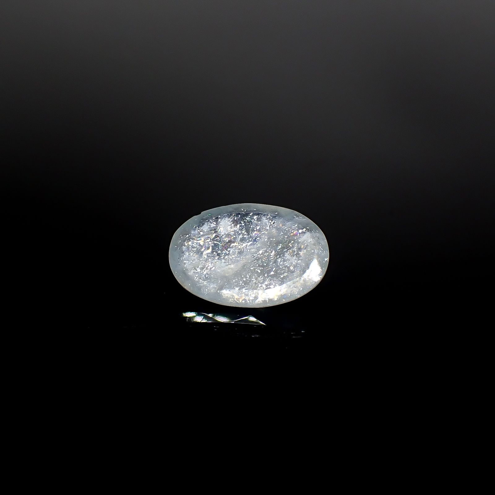 ★展★一部虹入り໒꒱✨高品質ライトブルートパーズ×透明アクアマリン 天然アクアマリン 1.93ct 【煌めくアクアブルー】 上質 マダガスカル