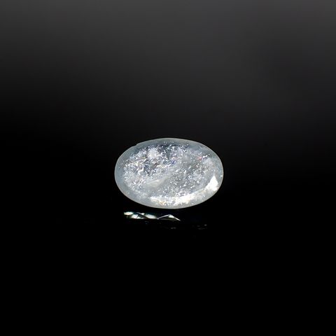 イリデッセンスアクアマリン ブラジル産 3.27ct [250730704]13.2x8.8mm前後