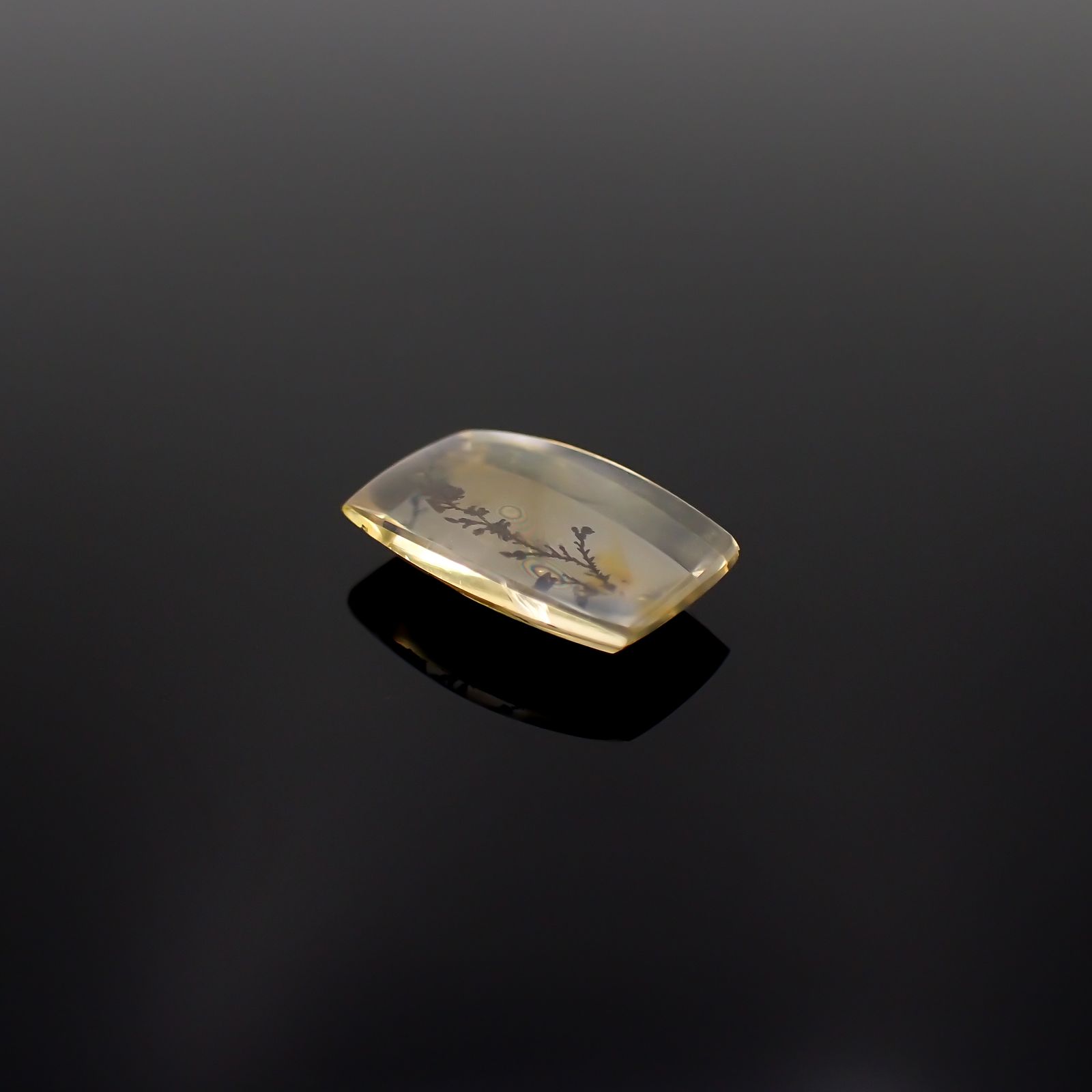 デンドリチッククォーツ ブラジル産 4.18ct[230521966]14.2x9.3mm前後