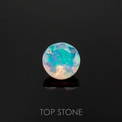 エチオピアオパール エチオピア産 0.58ct[230120030]6.1x6.1mm前後