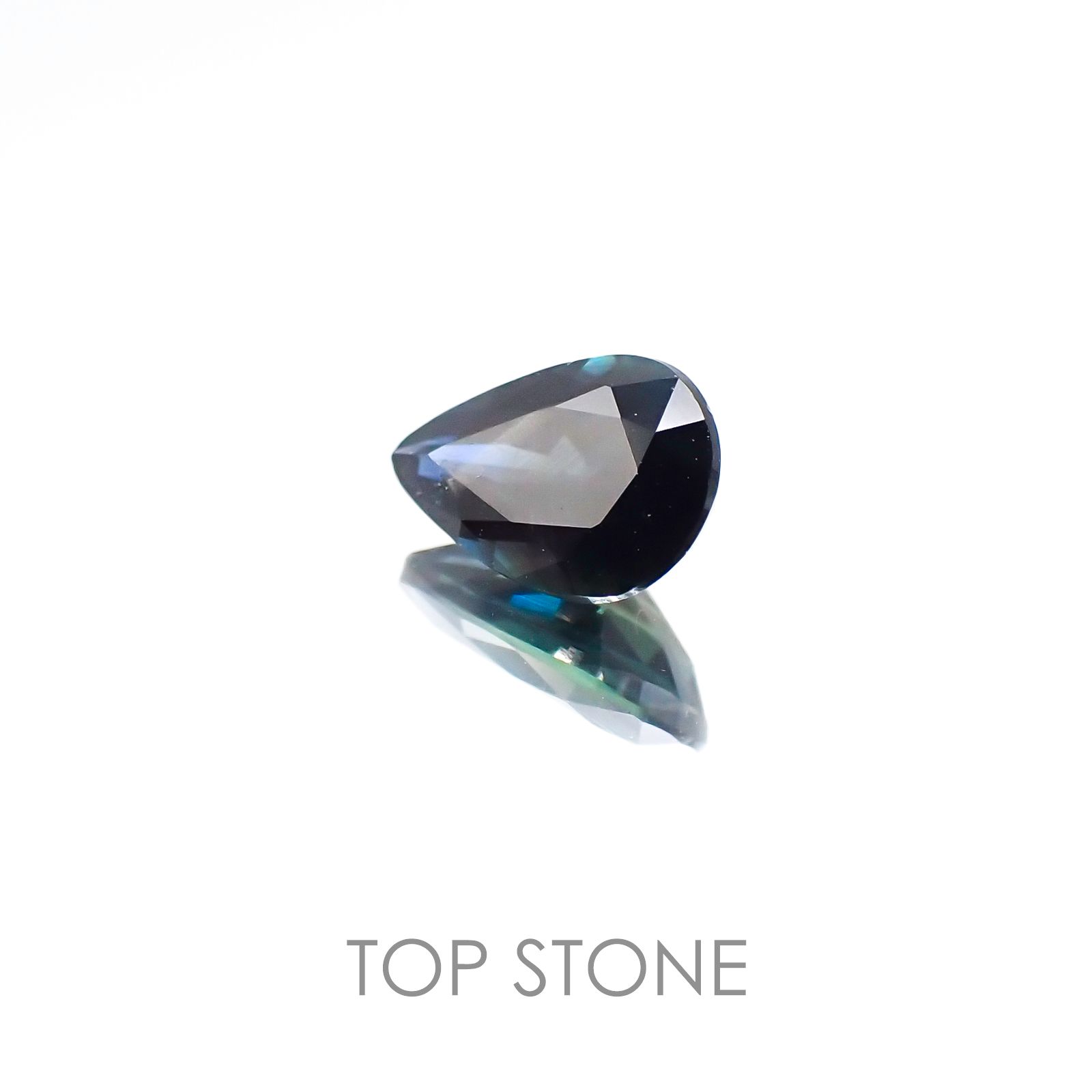 ゴールドシーンサファイア 非加熱 ケニア産 ルース 0.98ct[20107115]7.7×5.1mm前後