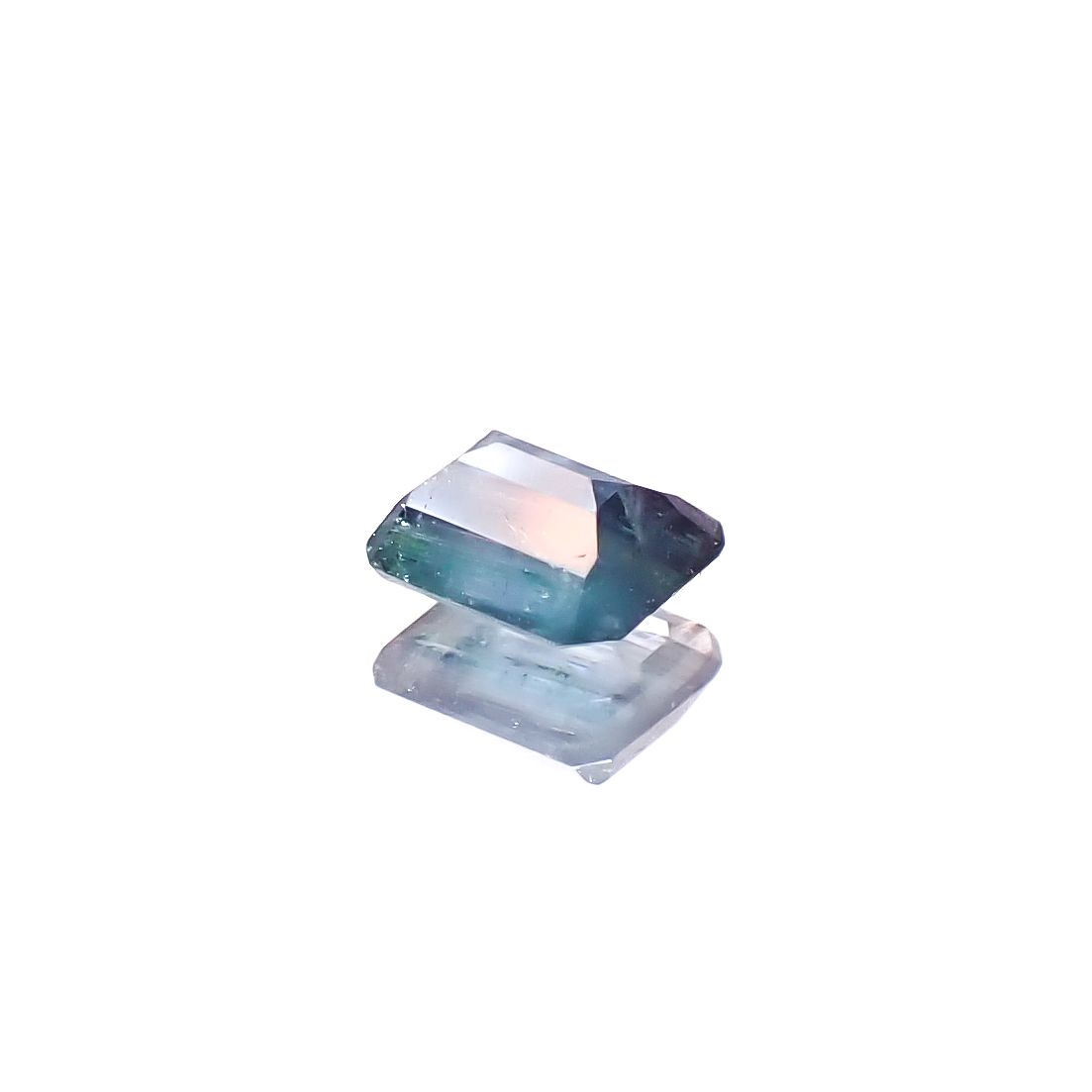 バイカラーパライバトルマリン 非加熱 ブラジル産 0.23ct [241129453]4x3.5mm前後