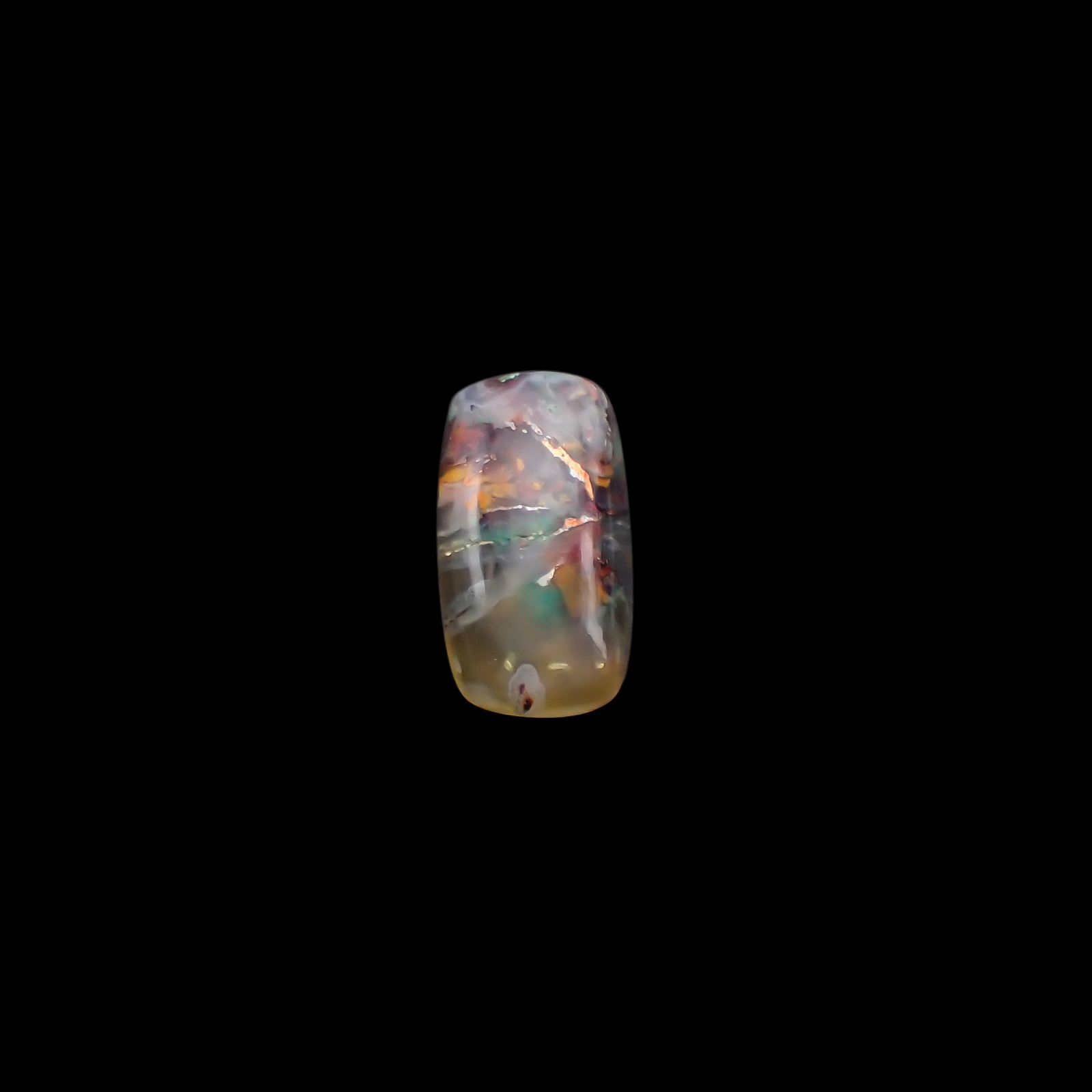 コッパークリソコラインカルセドニー インドネシア産 7.19ct[230722643]16.6x9.2mm前後