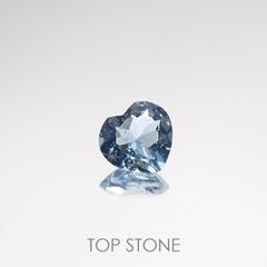 サンタマリアアクアマリン(宝石名アクアマリン) ブラジル産 0.32ct 識別済[210711412]4.8×4.9mm前後