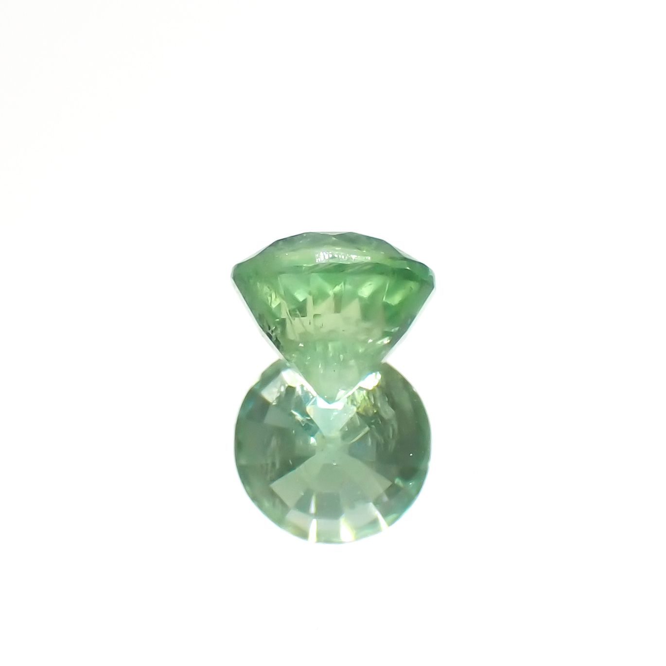 グリーンカイヤナイト タンザニア産 1.26ct[230220576]6x5.9mm前後