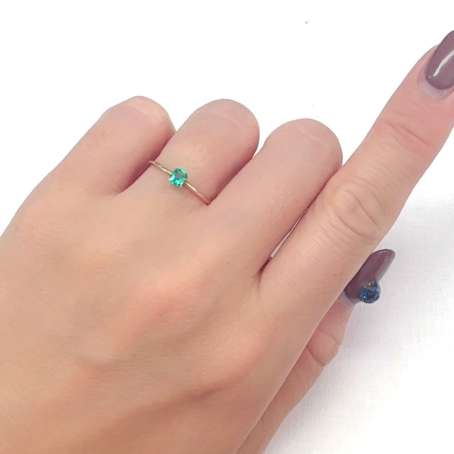 エメラルド コロンビア産 0.15ct[240627901]3.5x2.9mm前後