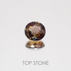 アキシナイト パキスタン産 ルース 0.84ct[20128810]5.8×5.8mm前後