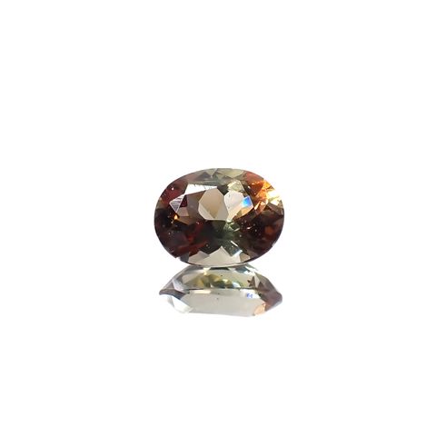 バイカラーアンダリュサイト スリランカ/マダガスカル産 0.44ct[240226141]5.5x4.1mm前後