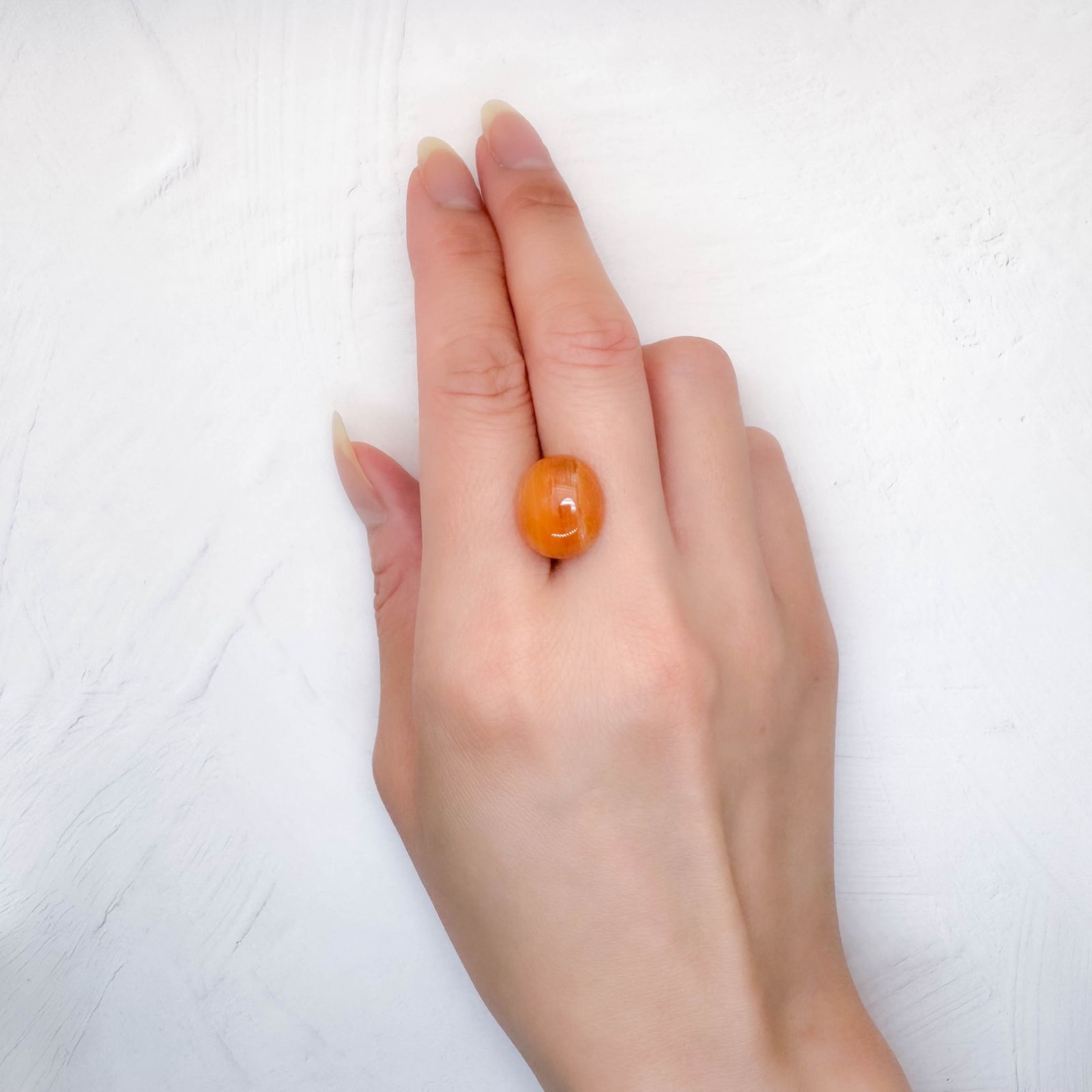 北海道オパール 北海道河東郡鹿追町然別産 9.18ct / 14.8x12.8mm前後 [250830953]