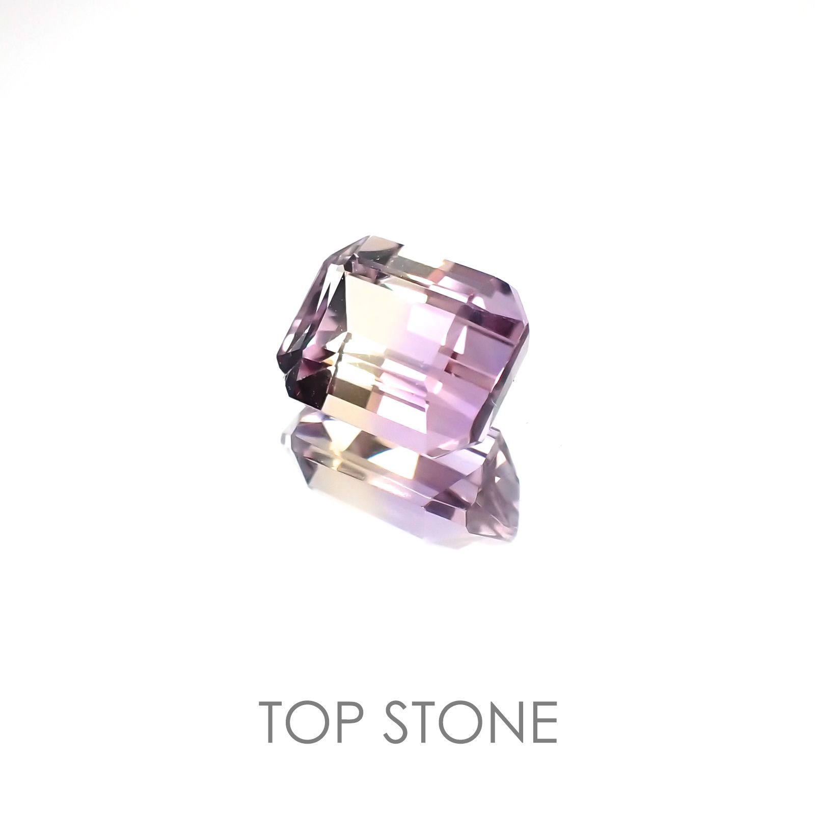 アメトリン ブラジル産 ルース 2.18ct[20128375]8.6×6.9mm前後
