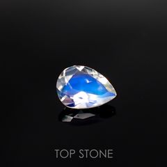 レインボームーンストーン(アンデシンラブラドライト)  インド・ビハール産 ルース 0.93ct[210611276]8.1×5.9mm前後