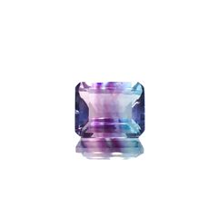 パーティカラーフローライト フルオレッセンス ブラジル産 5.51ct[230823272]11x8.9mm前後