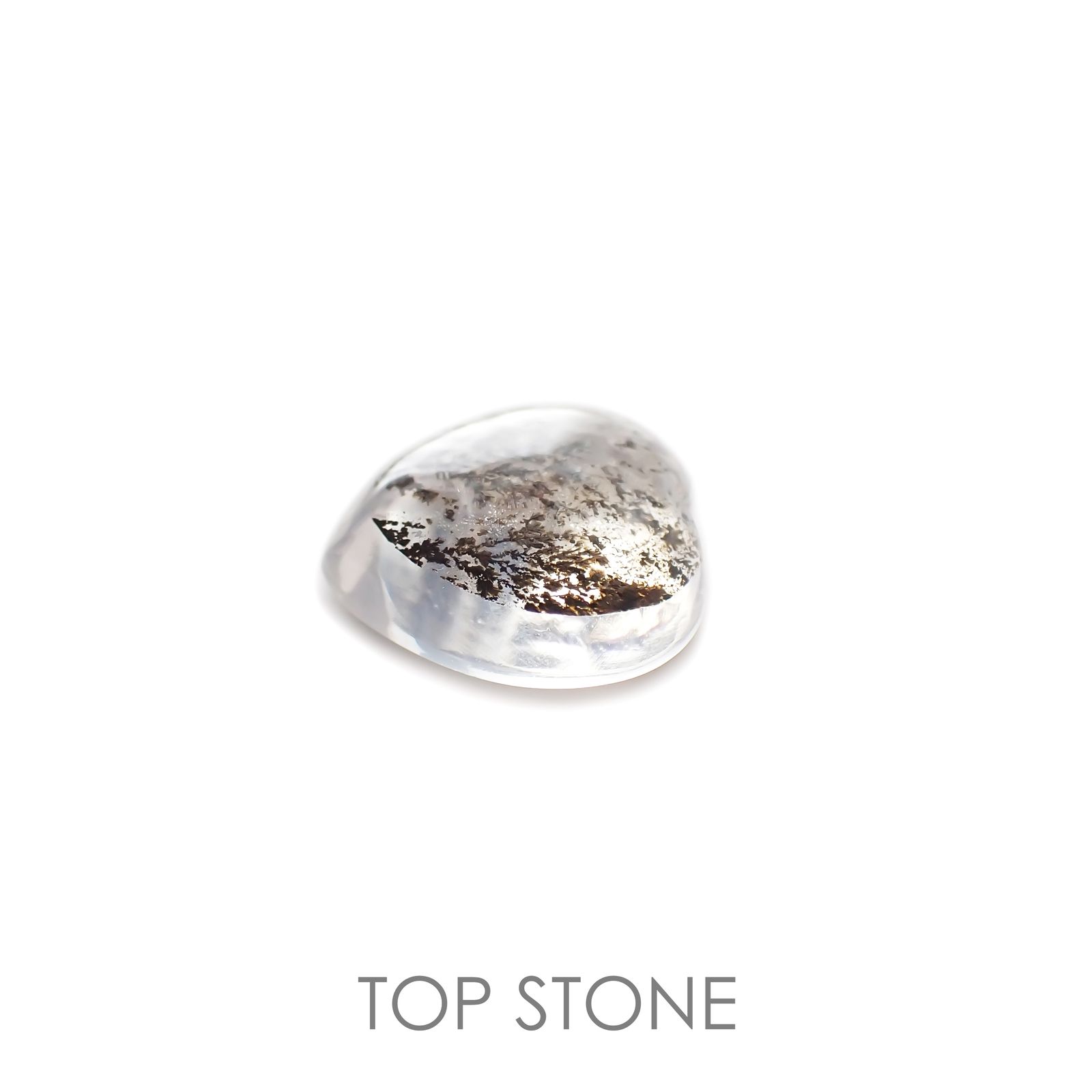 デンドリチッククォーツ ブラジル産 ルース 2.92ct[210610880]10×9.9mm前後