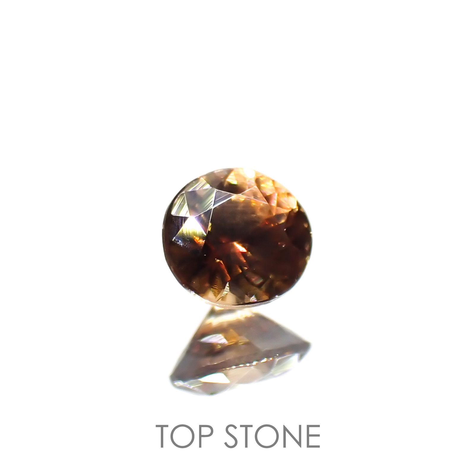 キャシテライト(宝石名キャシテライト)ボリビア産 0.25ct 識別済[221018668]3.1x3mm前後