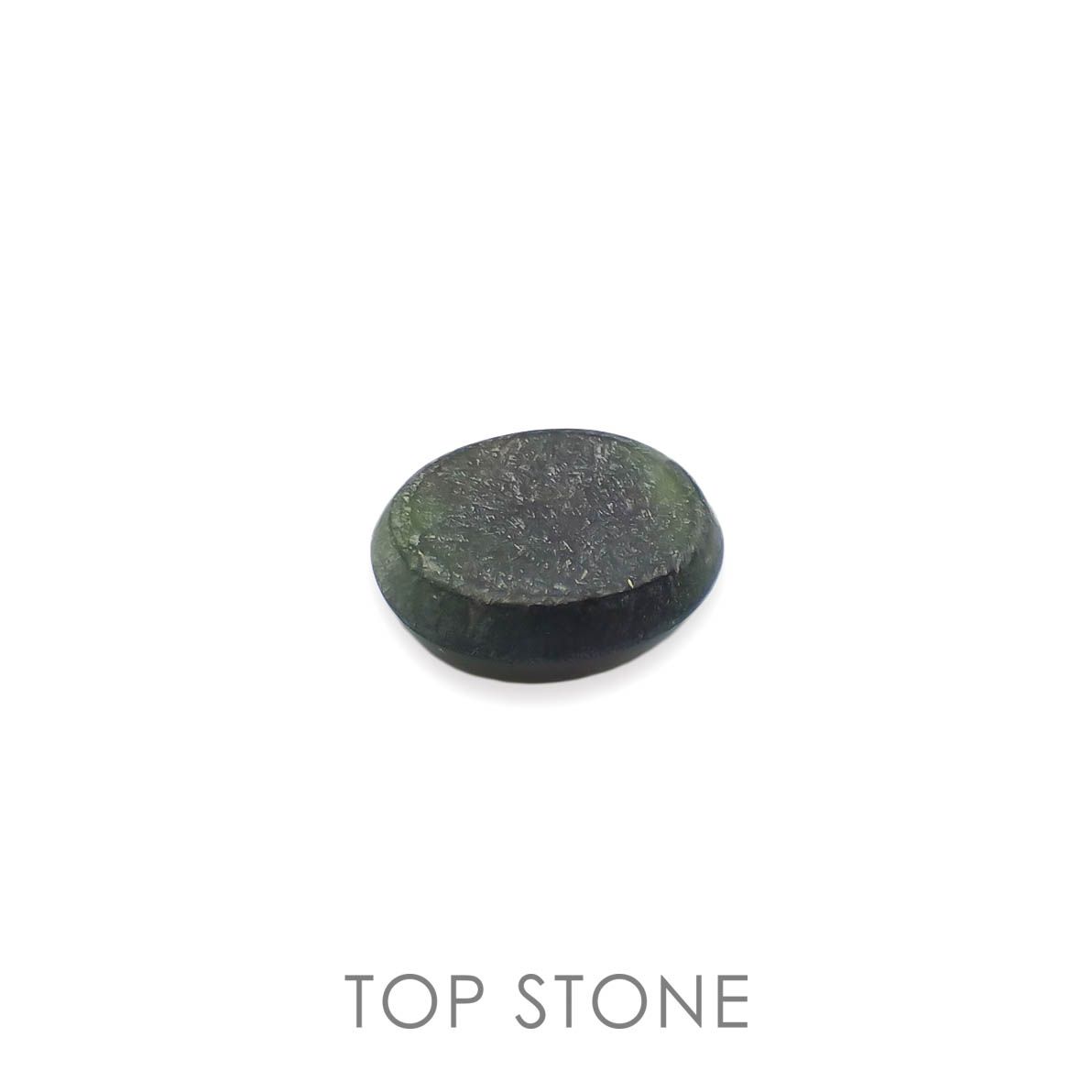 ダイオプサイドキャッツアイ(宝石名ダイオプサイト・キャッツアイ)ロシア産 3.757ct ソ付(CGL)[230120302]10x8.1mm前後