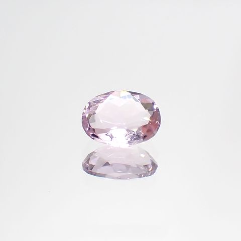 ピンクフローライト(宝石名フルオライト)ブラジル産 1.31ct 識別済[220115139]8.1x6.1mm前後