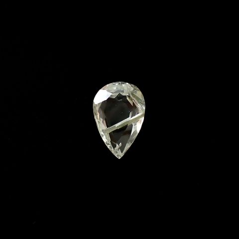 アパタイトイントパーズ(宝石名アパタイト イン トパーズ)ブラジル産 11.67ct 識別済[240225926]17x11.5mm前後