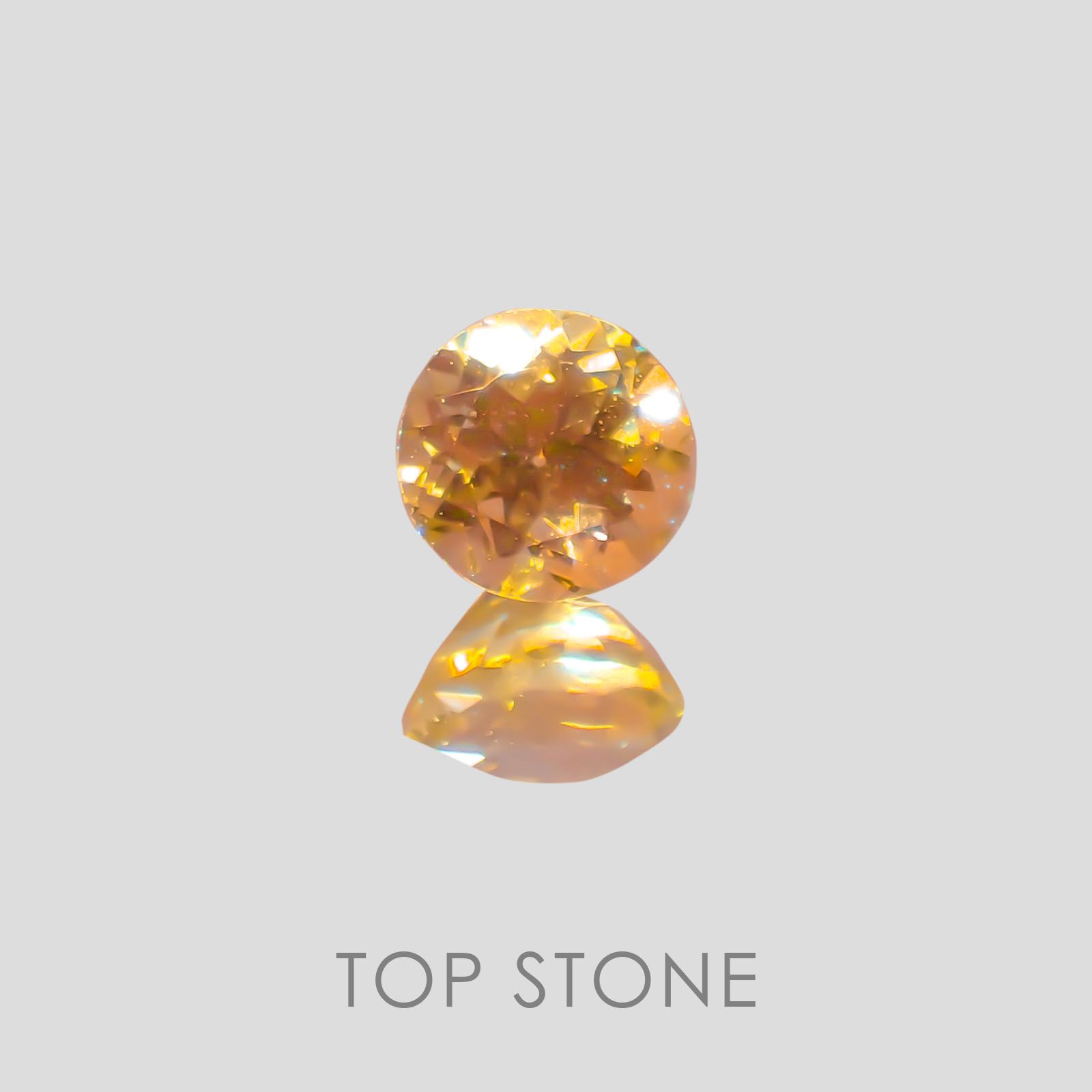 ミントガーネット タンザニア産 ルース 0.35ct[210610007]3.9×3.8mm前後