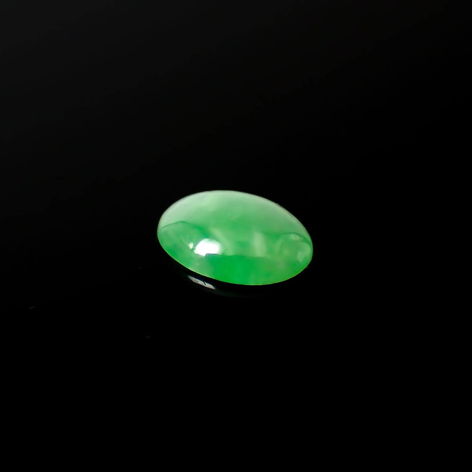 翡翠 ビルマ産 0.48ct[240326951]6.4x5mm前後