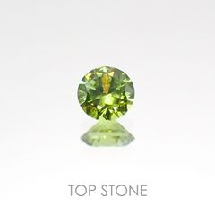 デマントイドガーネット ロシア産 ルース 0.17ct[20107338]3.4×3.4mm前後