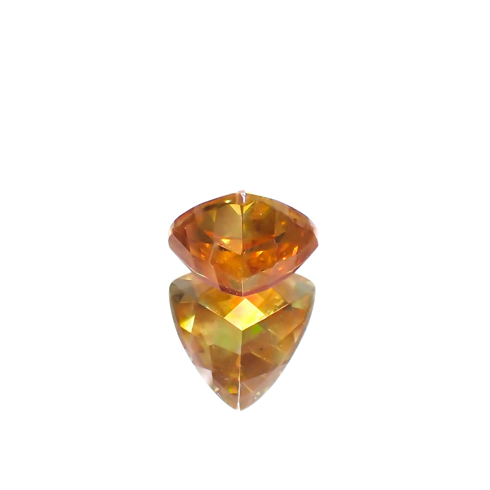 スファレライト(宝石名スファレライト)スペイン産 2.95ct 識別済[231023874]8.5x8.7mm前後