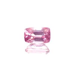 ピンクスピネル(宝石名ピンク・スピネル)タンザニア産 ソ付(彩珠) 1.179ct / 7.5x4.7mm前後 [260222573]