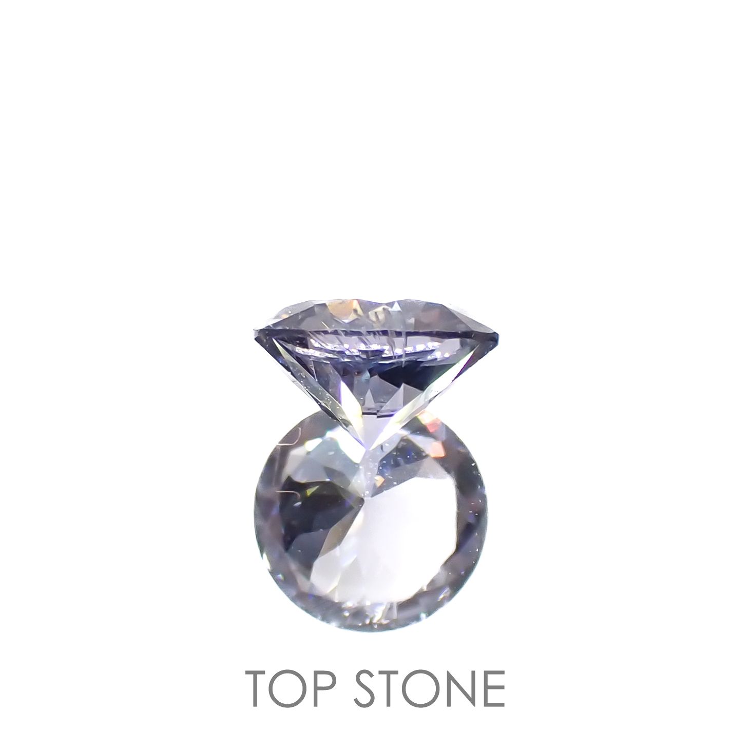 グレイッシュブルースピネル(宝石名スピネル)ビルマ/マダガスカル産 0.33ct 識別済[220716967]4.3x4.3mm前後