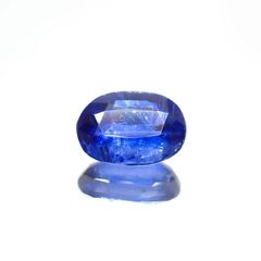 カイヤナイト(宝石名カイヤナイト)ネパール産 1.00ct 識別済[230622477]7.2x5.2mm前後