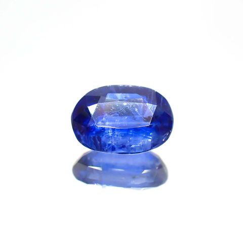 カイヤナイト(宝石名カイヤナイト)ネパール産 1.00ct 識別済[230622477]7.2x5.2mm前後