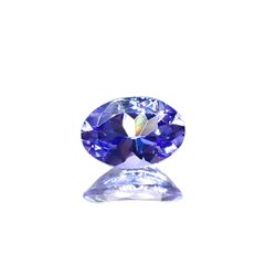タンザナイト(宝石名タンザナイト)タンザニア産 0.46ct 識別済[230120210]6x4mm前後