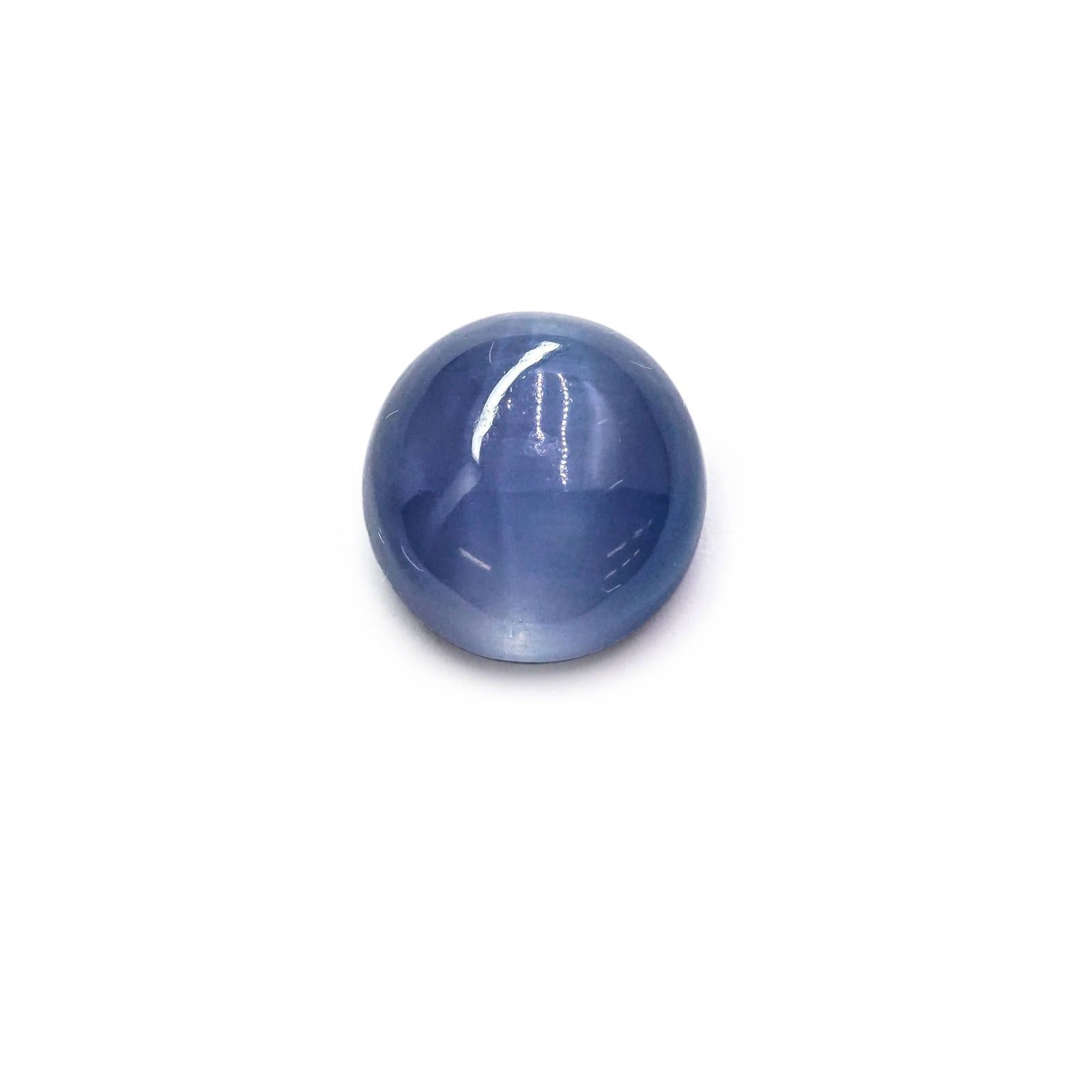 アパタイトキャッツアイ(宝石名アパタイト)マダガスカル産 6.61ct 識別済[230823092]11.8x11.3mm前後