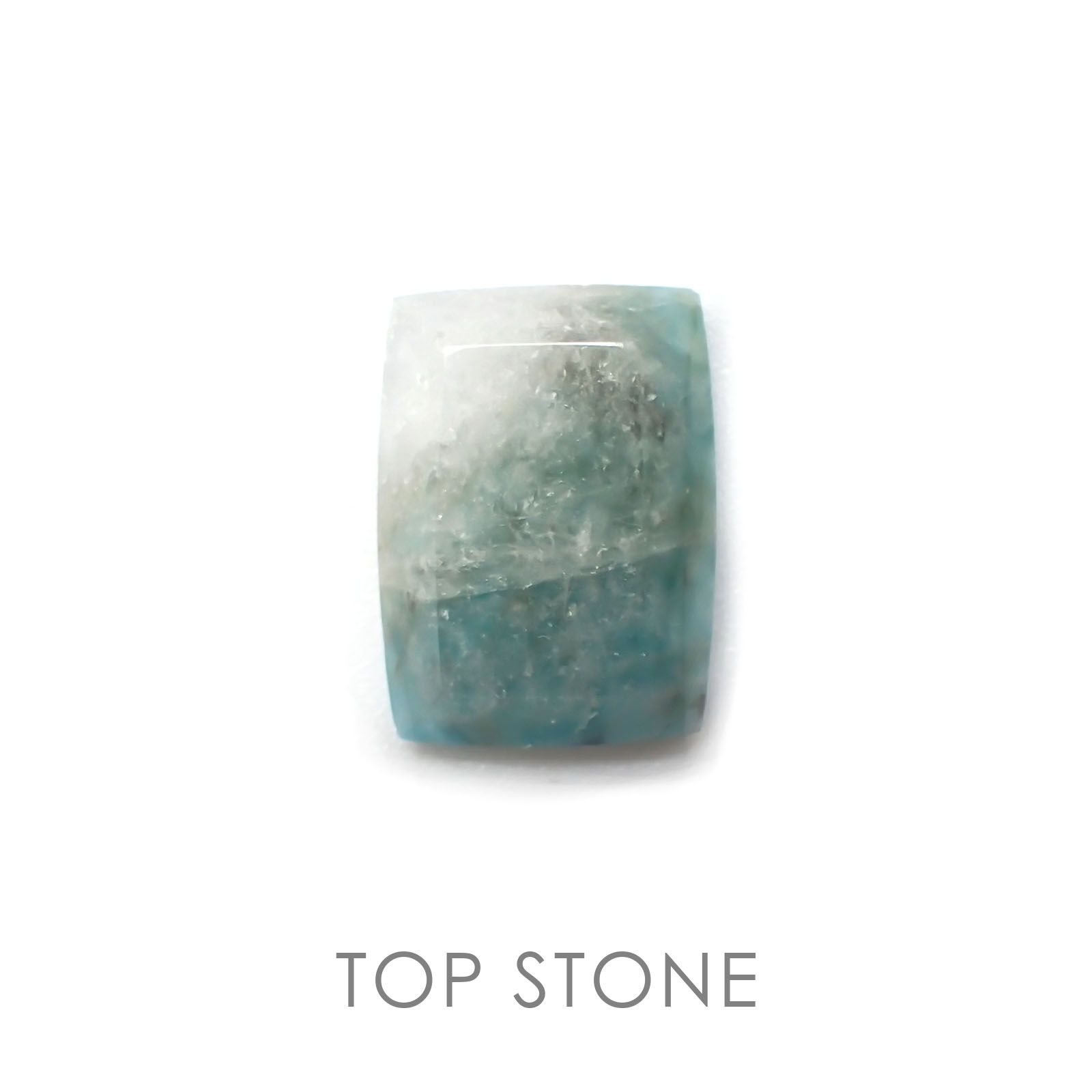 パライバクォーツ(宝石名ギラライト イン クォーツ) ブラジル産 6.98ct 識別済[210310285]15.2×11.2mm前後