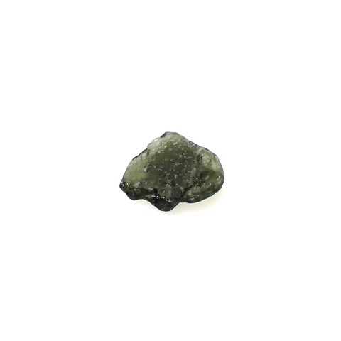 モルダバイト 原石 発見地：旧チェコスロバキア 5.34ct [241029295]15.5x15.7mm前後
