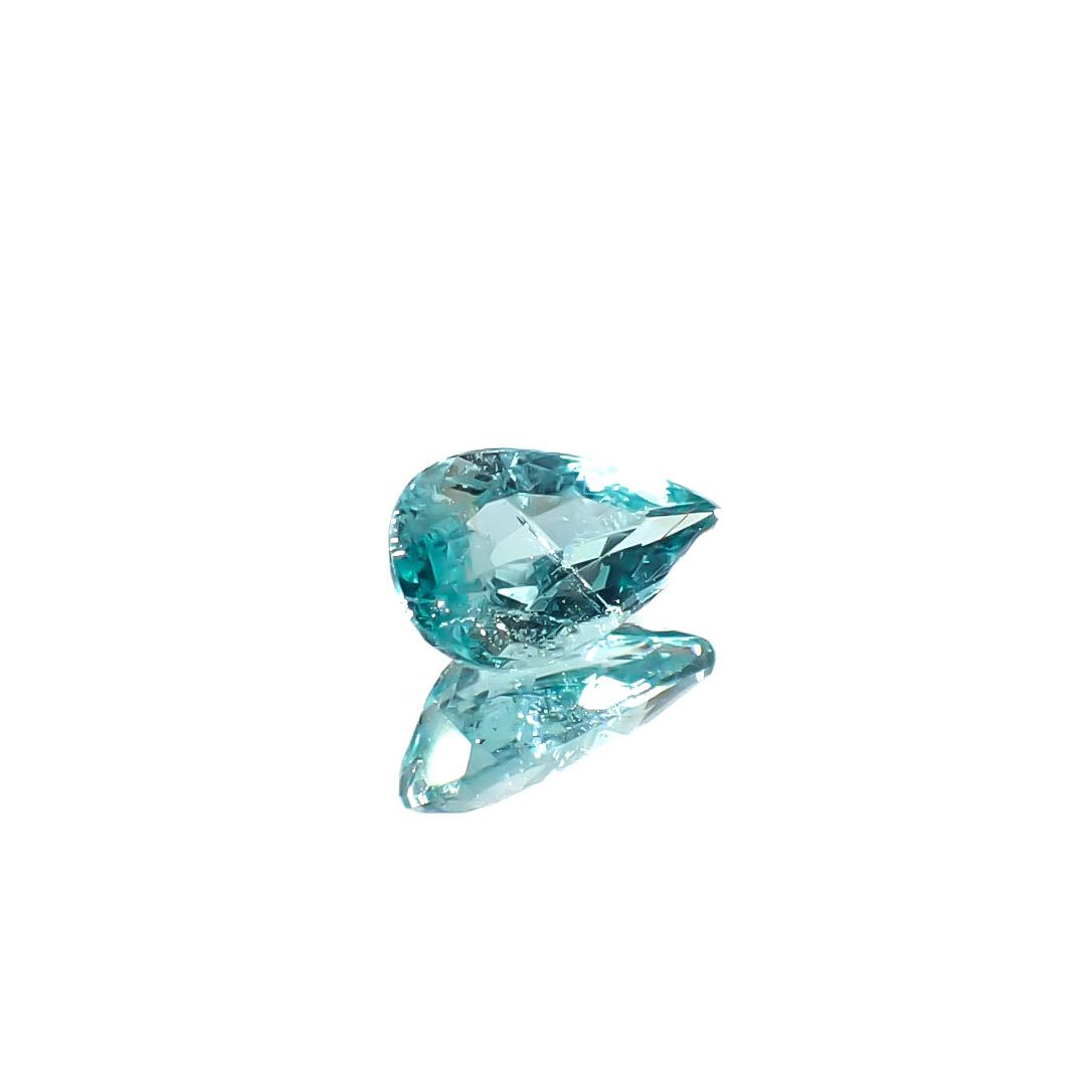 パライバトルマリン ブラジル・パライバ州バターリャ鉱山産 0.41ct [250931070]6.7x4mm前後