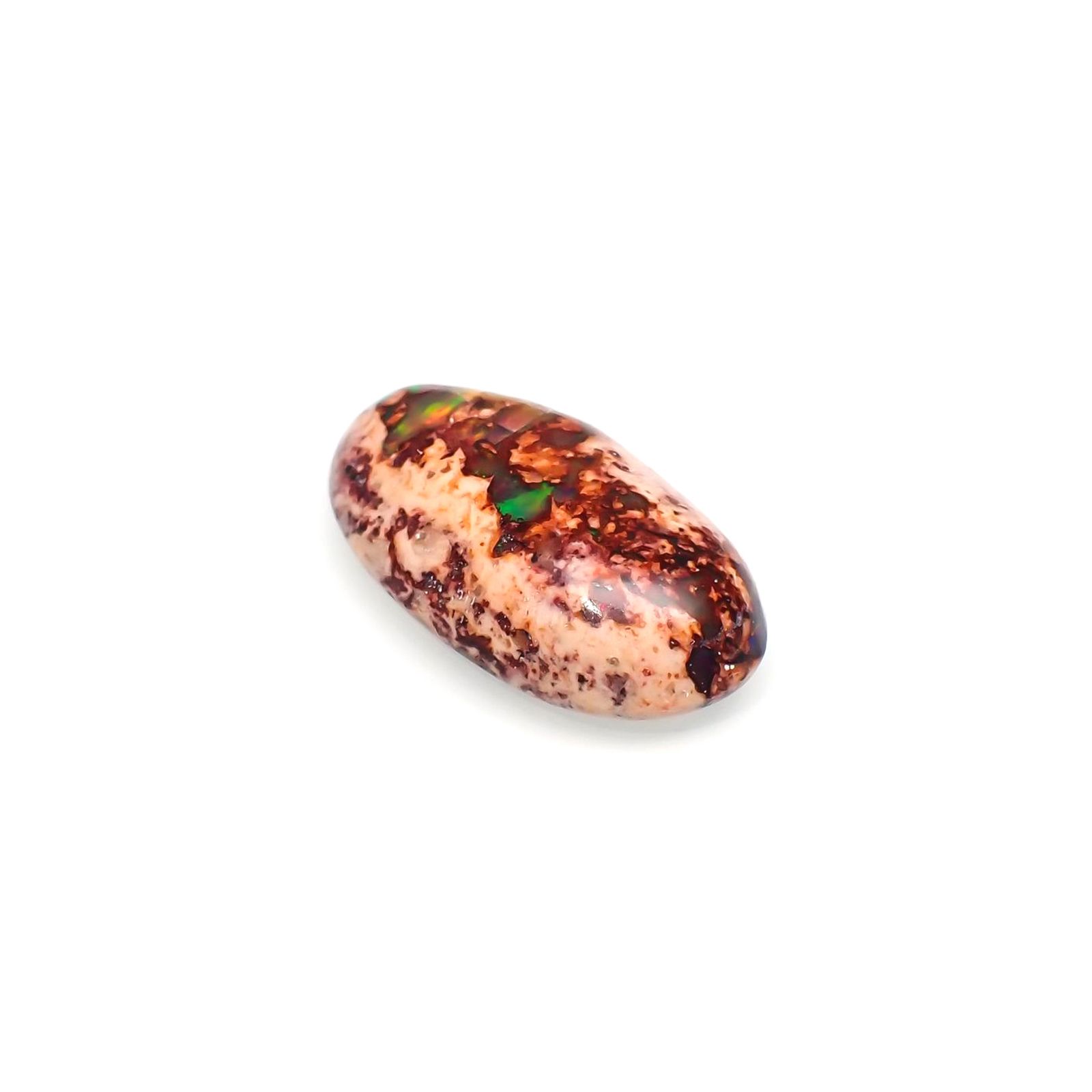 カンテラオパール メキシコ産 8.76ct / 21.8x11.8mm前後 [251015292]