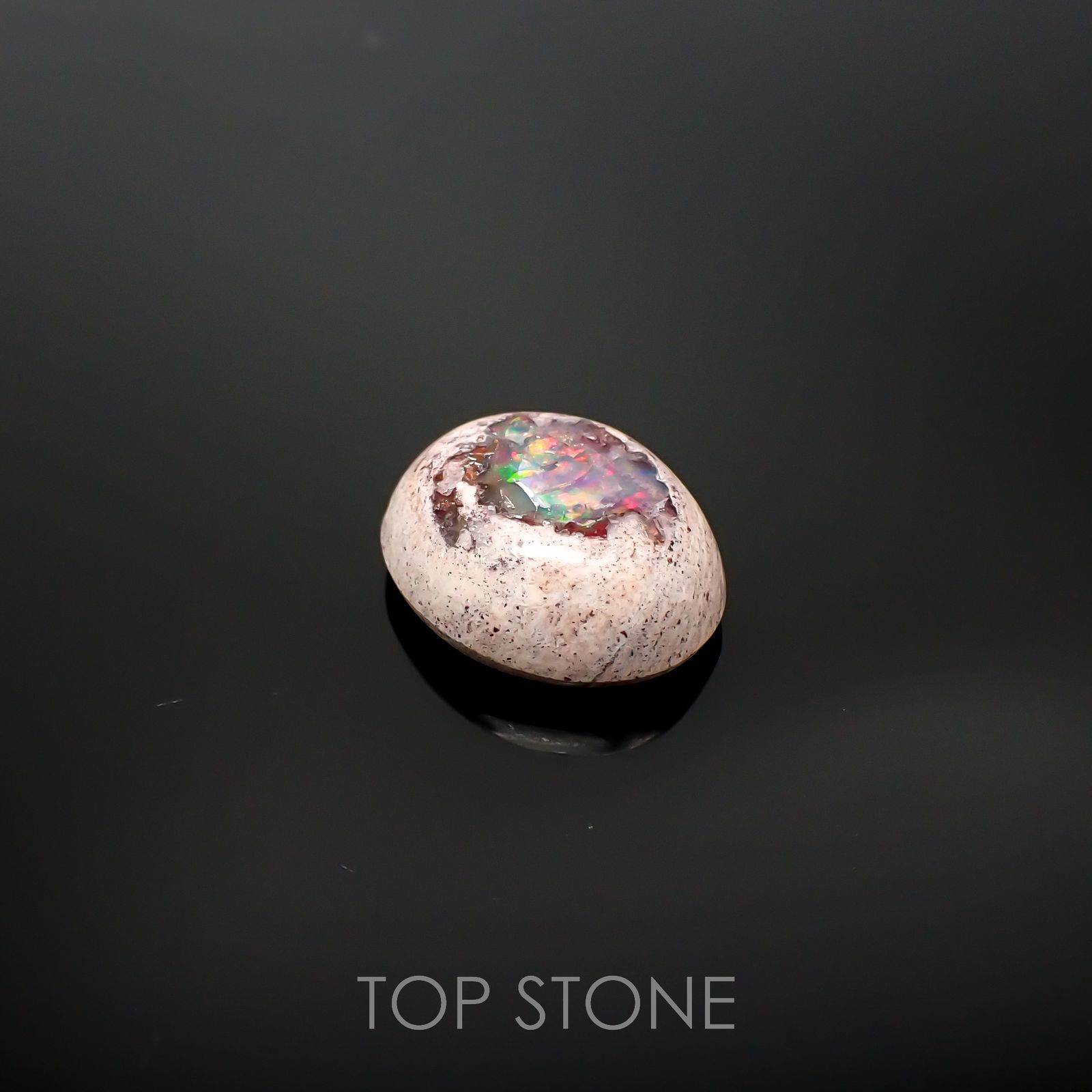 カンテラオパール  メキシコ産 4.96ct[220717200]13.4x10.8mm前後