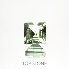 ルドウィジャイトインペリドット パキスタン産 ルース 0.86ct[210913497]5×5mm前後