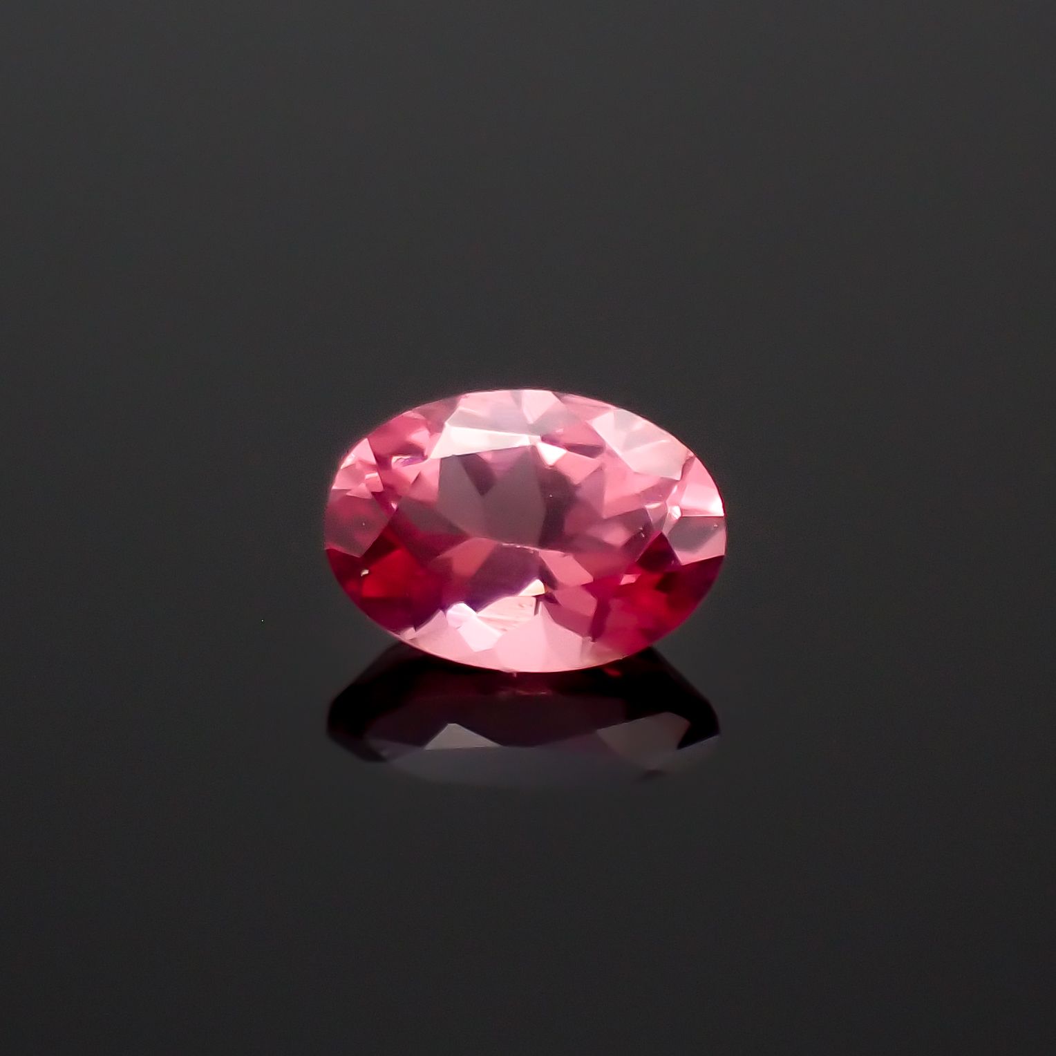 ピンクスピネル パパラチャカラー タンザニア産 0.16ct[230421854]4x2.9mm前後