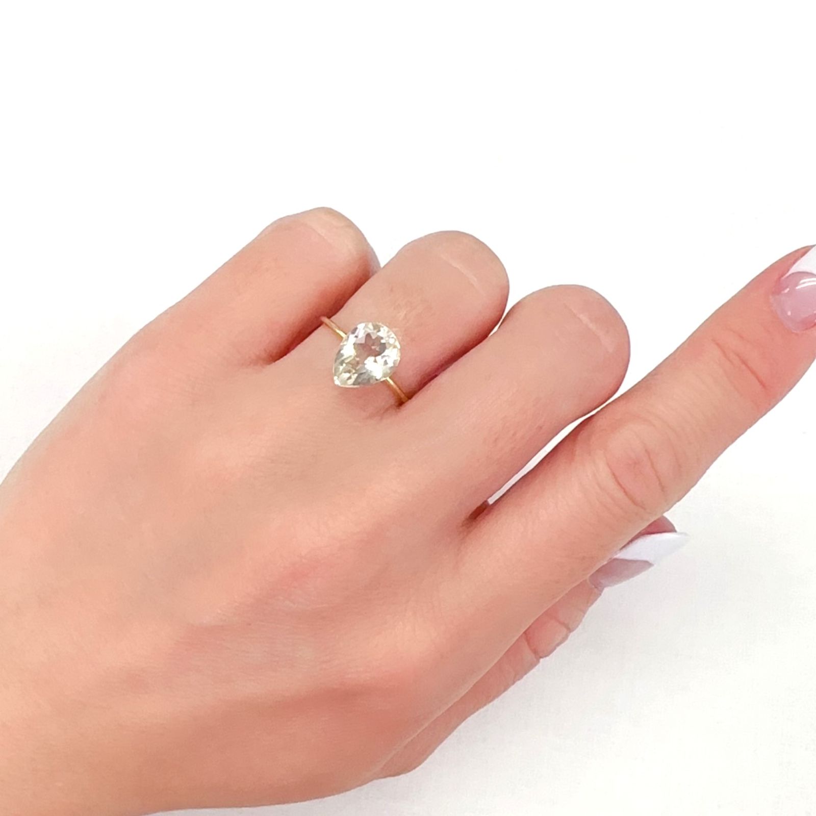ゴールデンラブラドライト メキシコ産 2.34ct[231225055]10.2x8mm前後