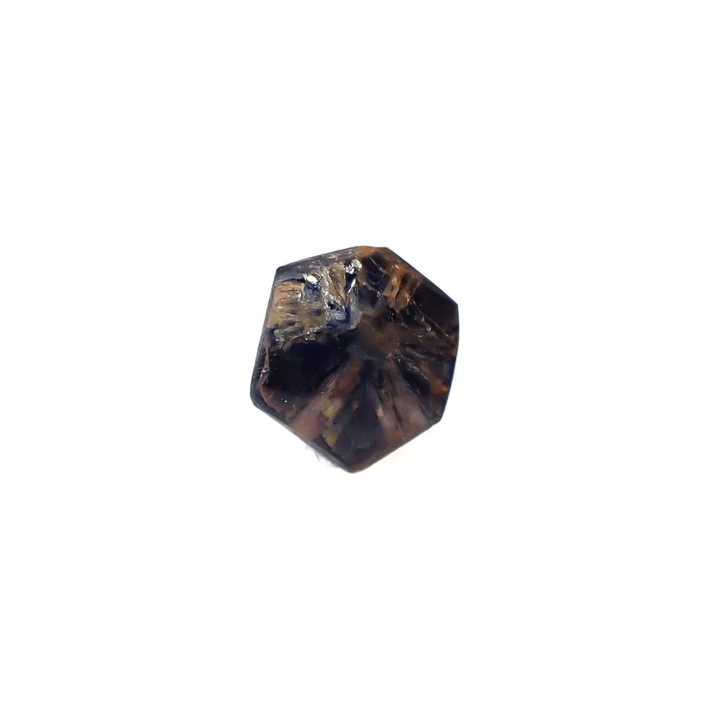 トラピッチェサファイア 原石スライス磨き ビルマ産 1.11ct
