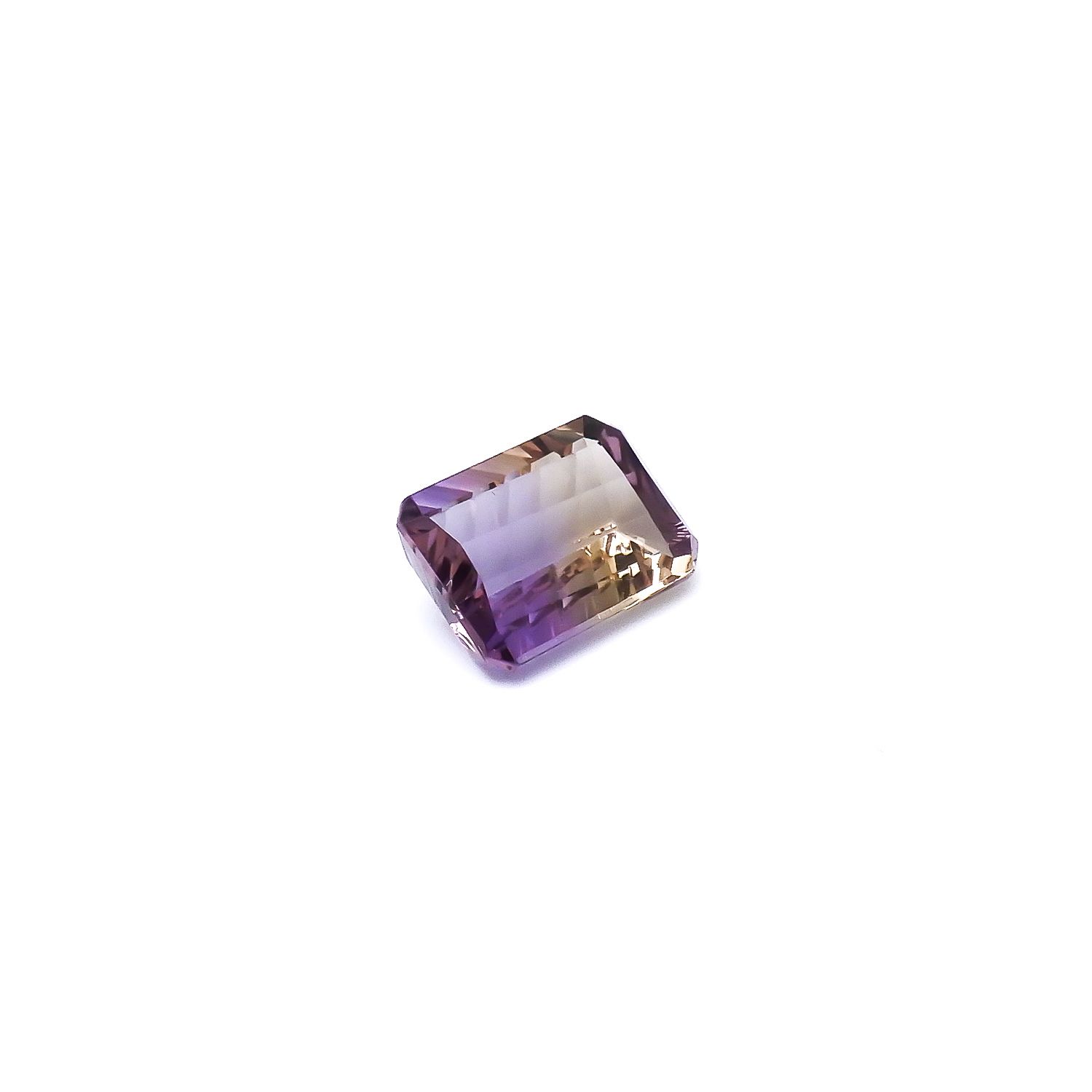 ◇カスタムカット◇アメトリン ブラジル/ボリビア産 2.42ct / 10.1x7.1mm前後 [260632316]
