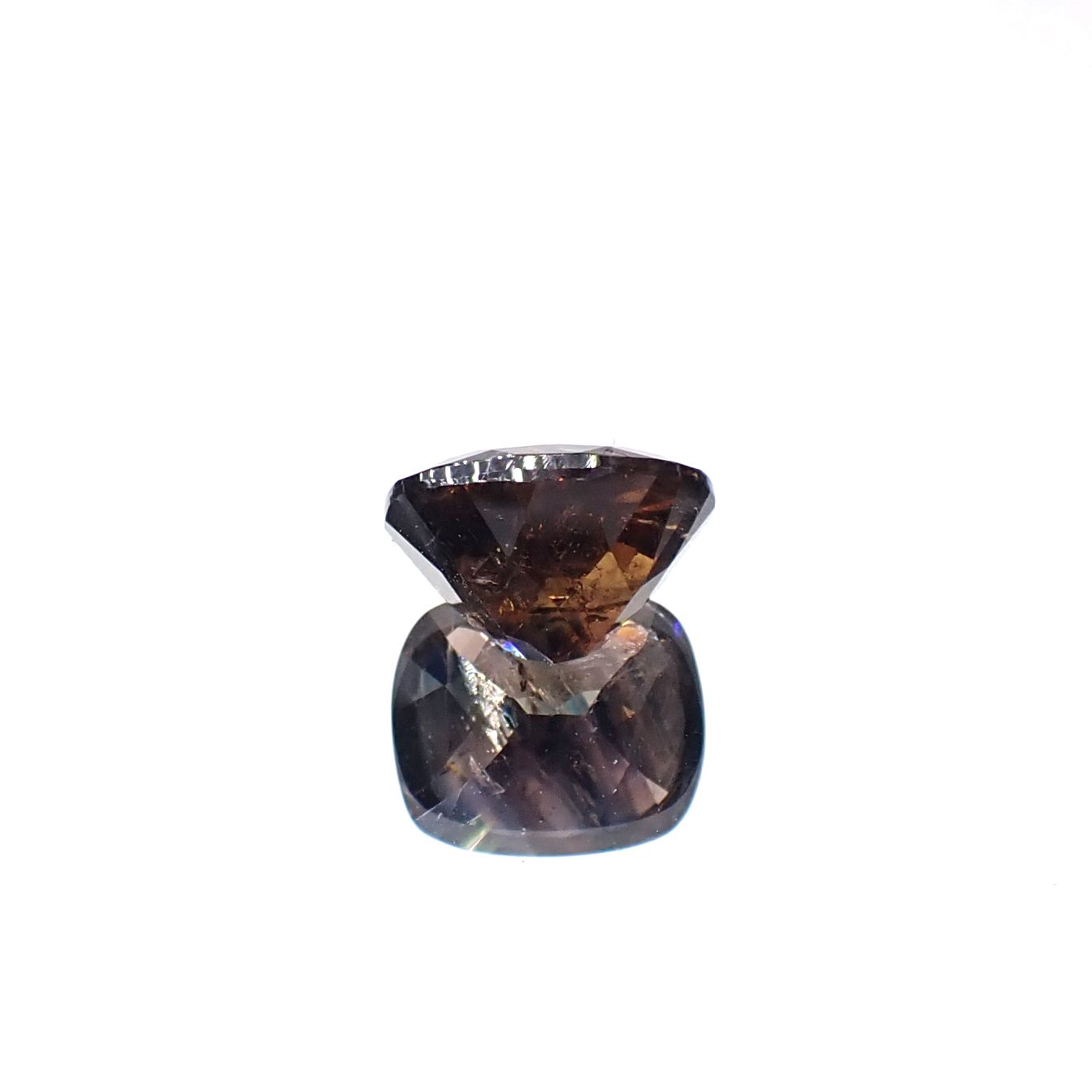 ブルーティントアキシナイト パキスタン産 3.82ct [250730815]10.1x8.6mm前後